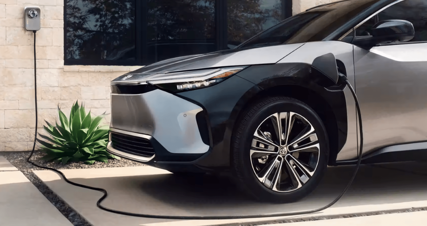Toyota bZ4X charging