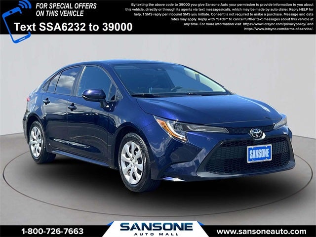 2020 Toyota Corolla LE