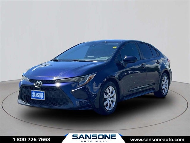 Used 2020 Toyota Corolla LE with VIN 5YFEPRAE0LP076232 for sale in Woodbridge Township, NJ