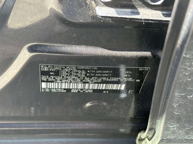 2015 Toyota RAV4 LE