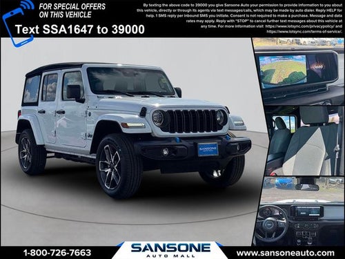 2024 Jeep Wrangler Sport S 4xe