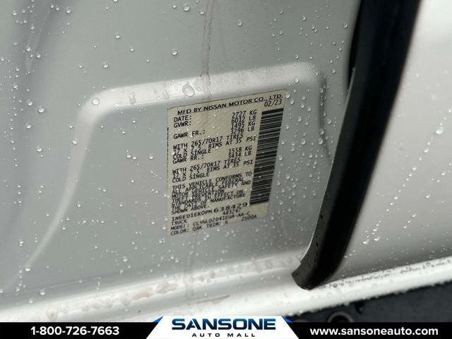 2023 Nissan Frontier PRO-4X