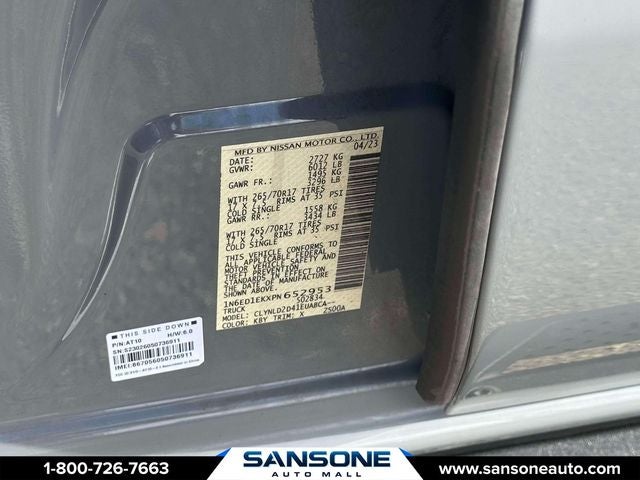 2023 Nissan Frontier PRO-4X