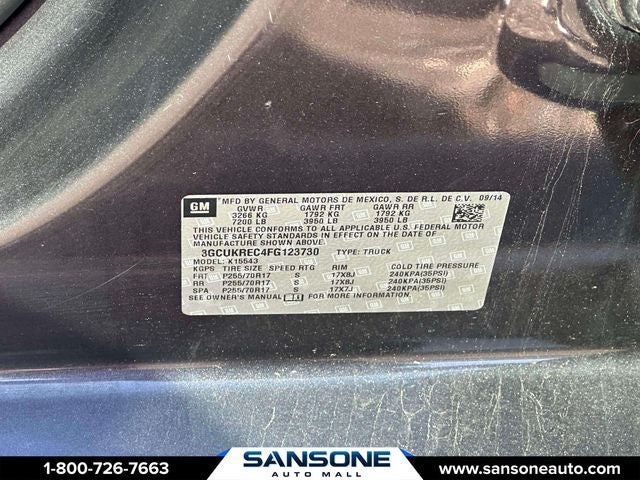 2015 Chevrolet Silverado 1500 LT LT1