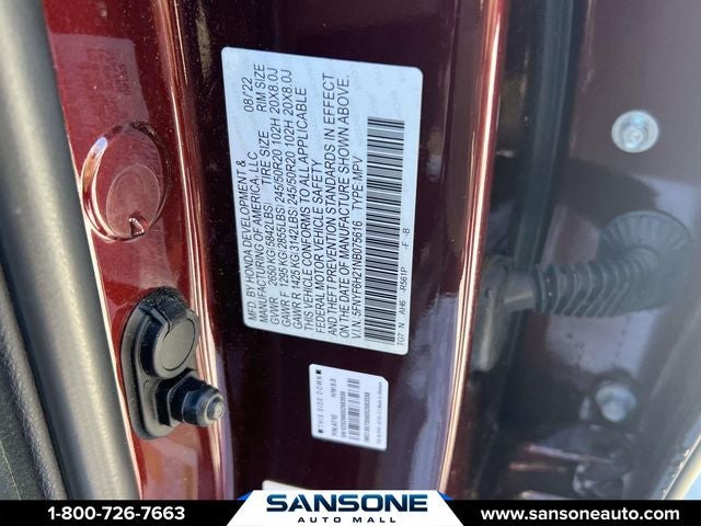 2022 Honda Pilot Special Edition