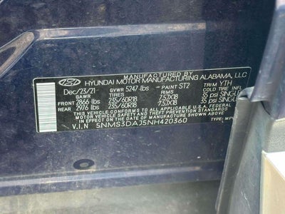 2022 Hyundai Santa Fe SEL