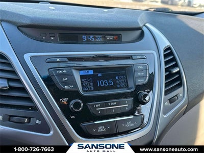 2016 Hyundai Elantra SE