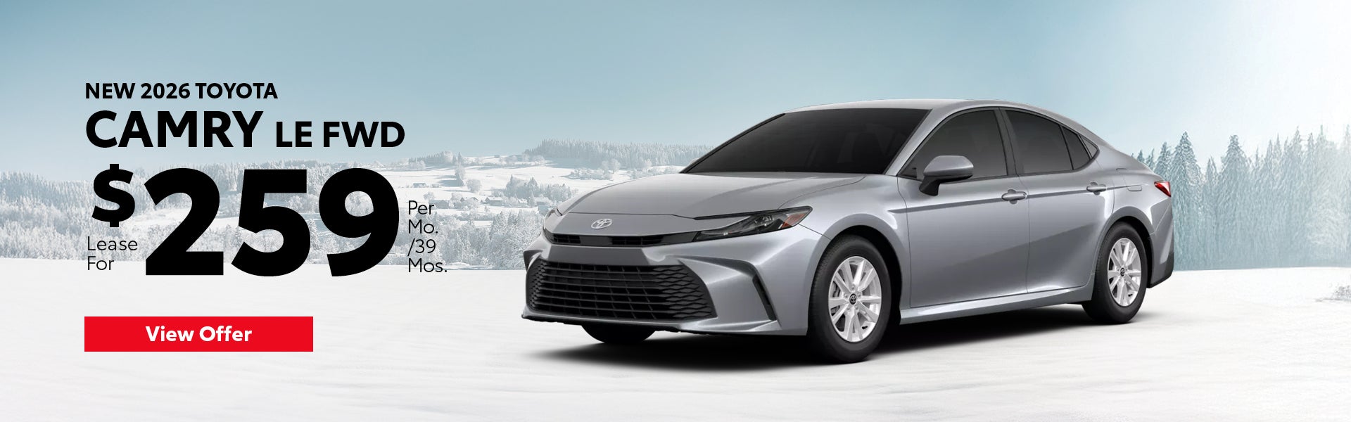 2026 Toyota Camry LE FWD