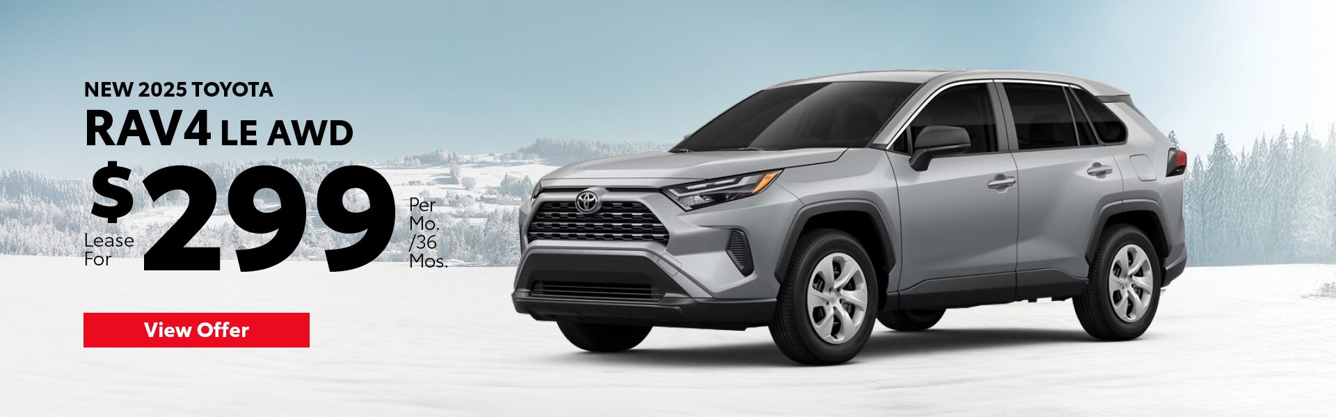 2025 Toyota Rav4 LE AWD