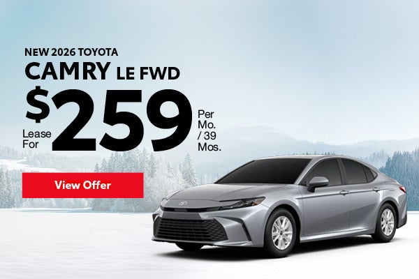 2026 Toyota Camry LE FWD