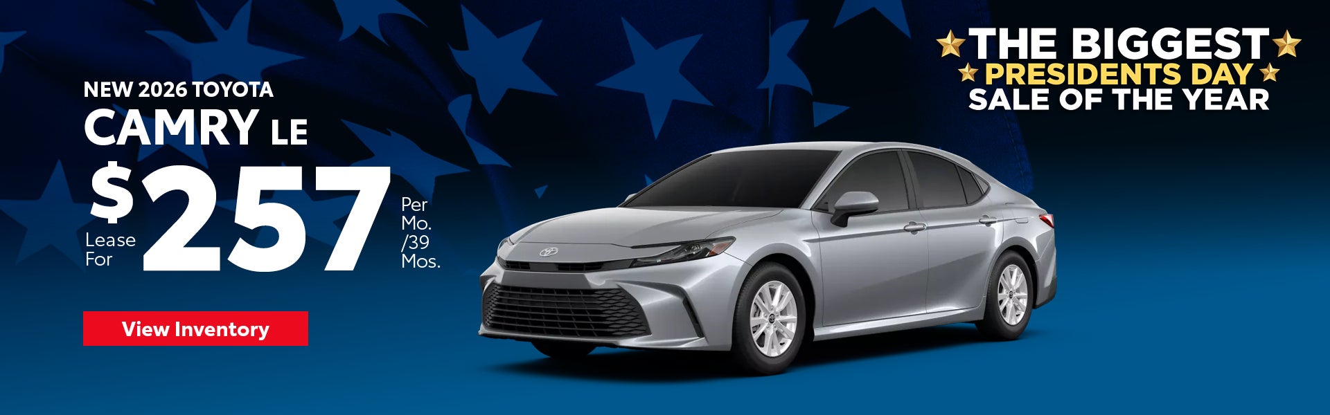 New 2026 Toyota Camry LE 