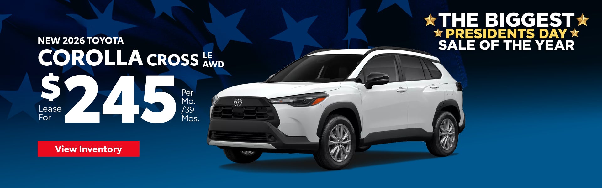 New 2026 Toyota Corolla Cross LE AWD