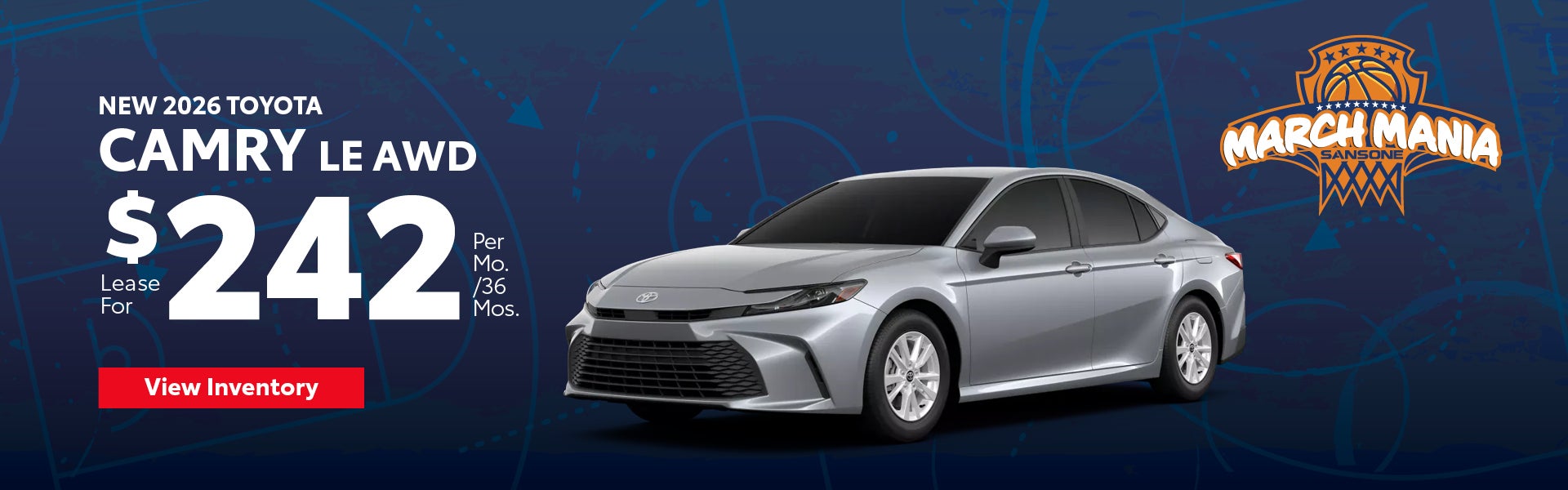 New 2026 Toyota Camry LE AWD