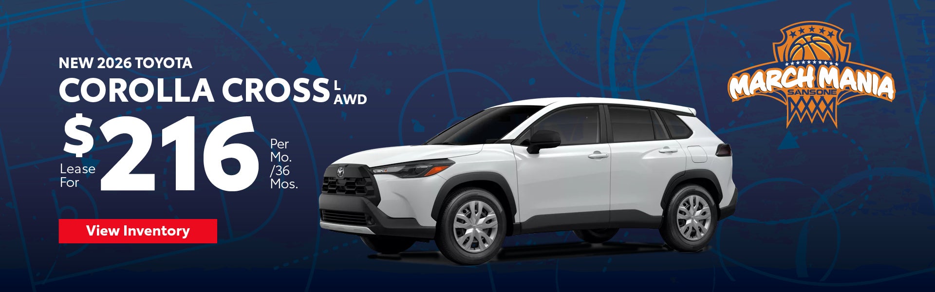 New 2026 Toyota Corolla Cross L AWD