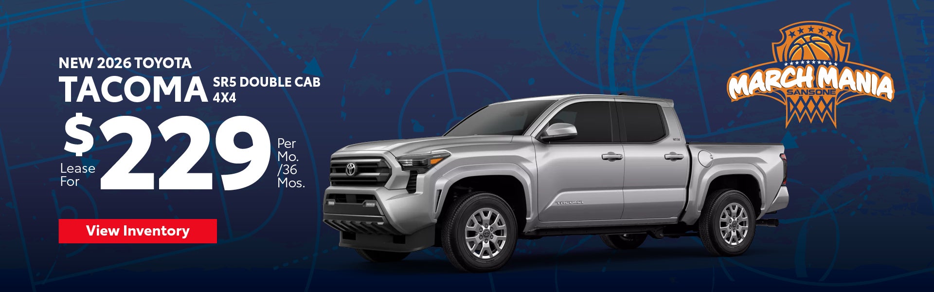 New 2026 Toyota Tacoma SR5 Double Cab 4x4