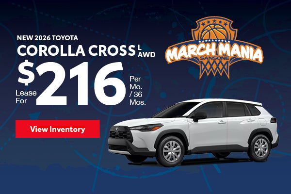 New 2026 Toyota Corolla Cross L AWD