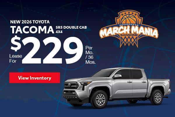 New 2026 Toyota Tacoma SR5 Double Cab 4x4