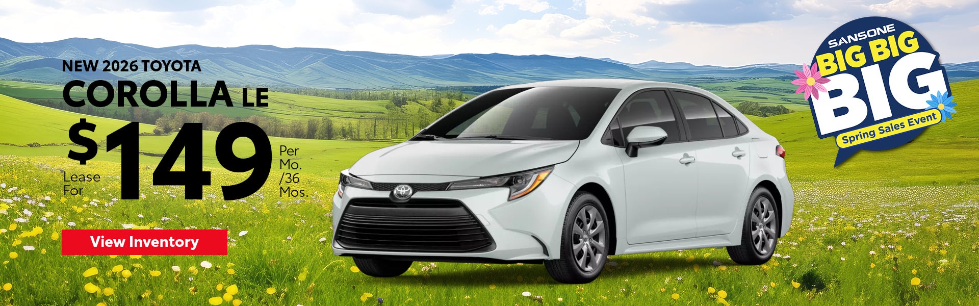 New 2026 Toyota Corolla LE 