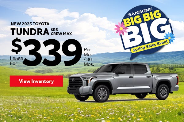 New 2025 Toyota Tundra SR5 Crew Max 