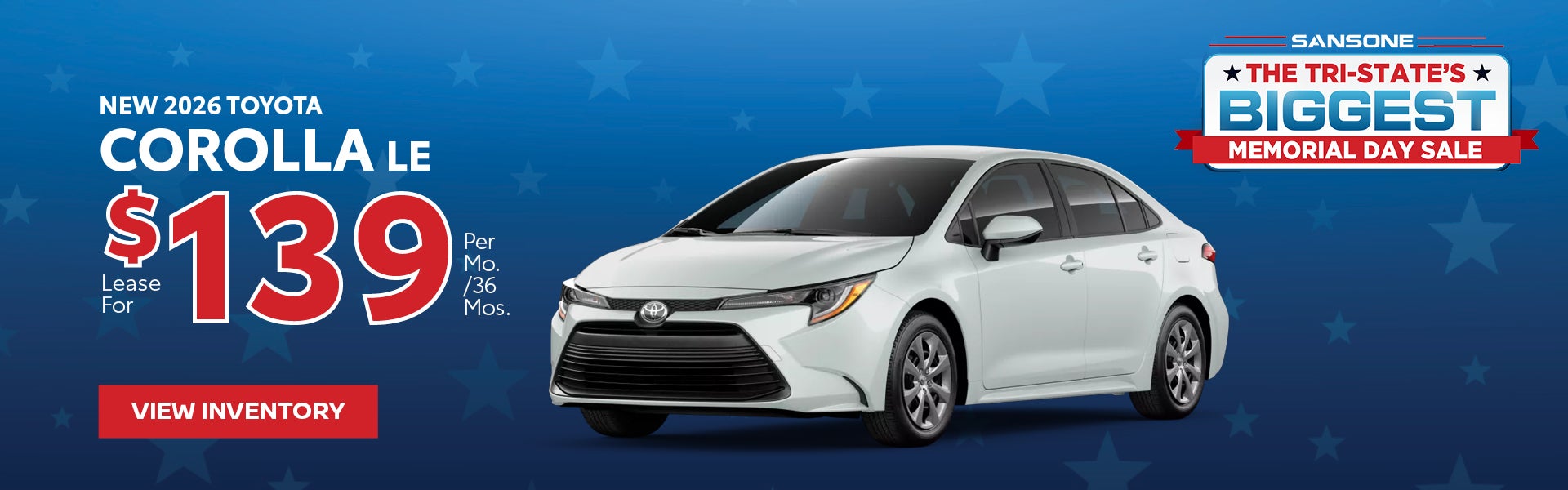 New 2026 Toyota Corolla LE