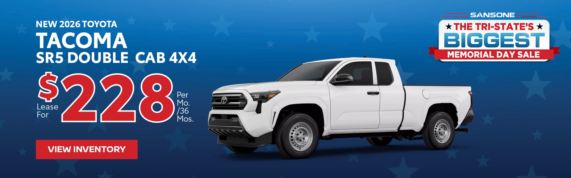 New 2026 Toyota Tacoma SR5 Double Cab 4x4