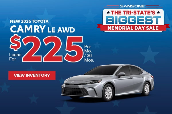 New 2026 Toyota Camry LE AWD