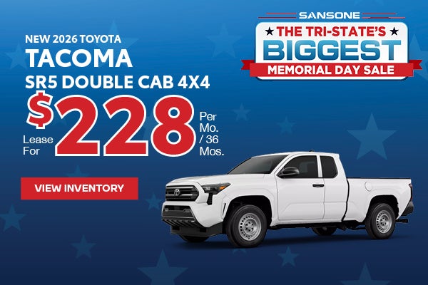 New 2026 Toyota Tacoma SR5 Double Cab 4x4
