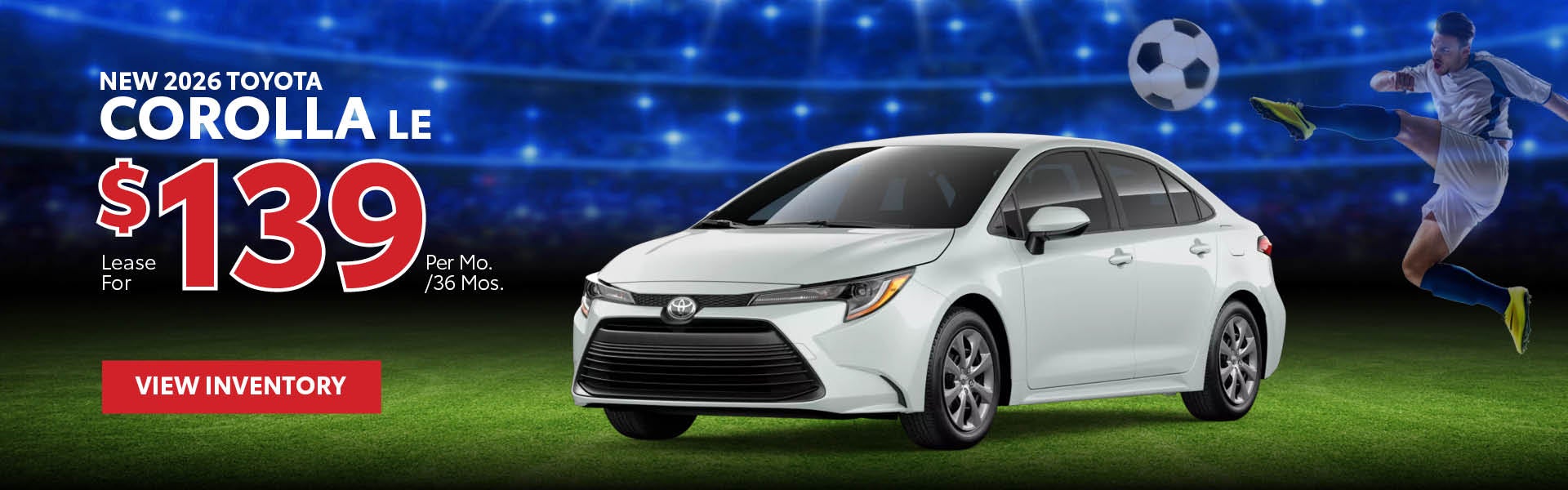 New 2026 Toyota Corolla LE