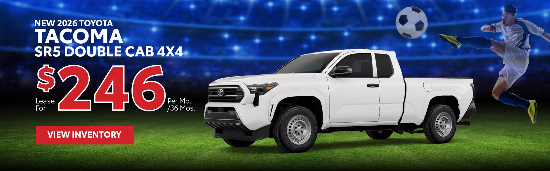 New 2026 Toyota Tacoma SR5 Double Cab 4x4