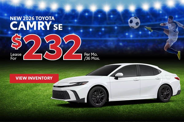 New 2026 Toyota Camry SE 