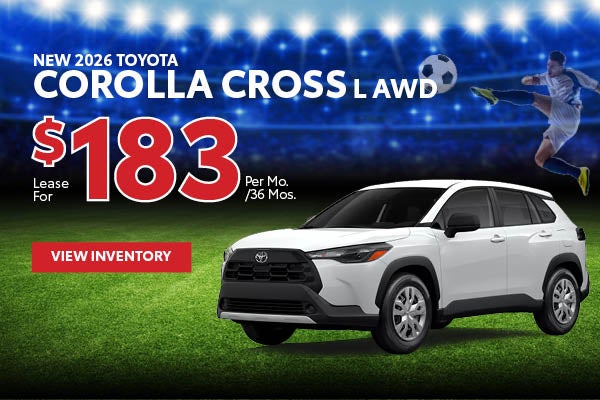 New 2026 Toyota Corolla Cross L AWD