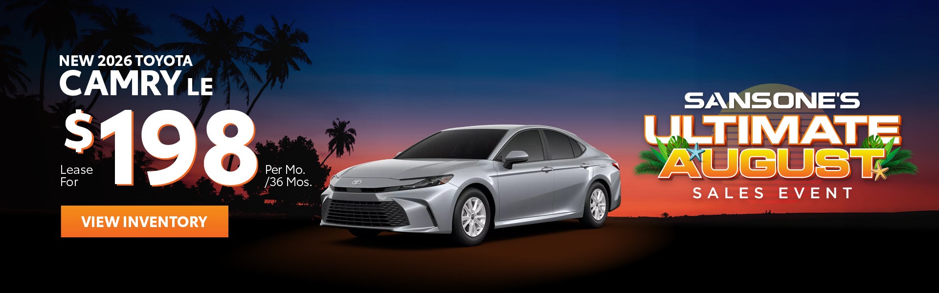 New 2026 Toyota Camry LE 