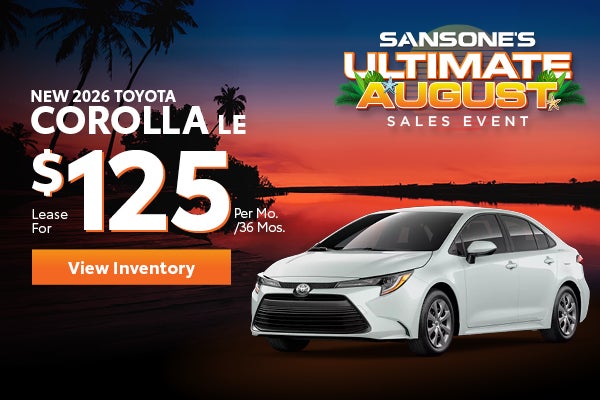 New 2026 Toyota Corolla LE 