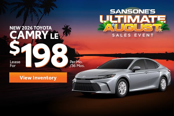 New 2026 Toyota Camry LE 