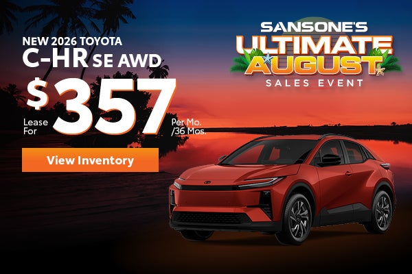 New 2026 Toyota C-HR SE AWD