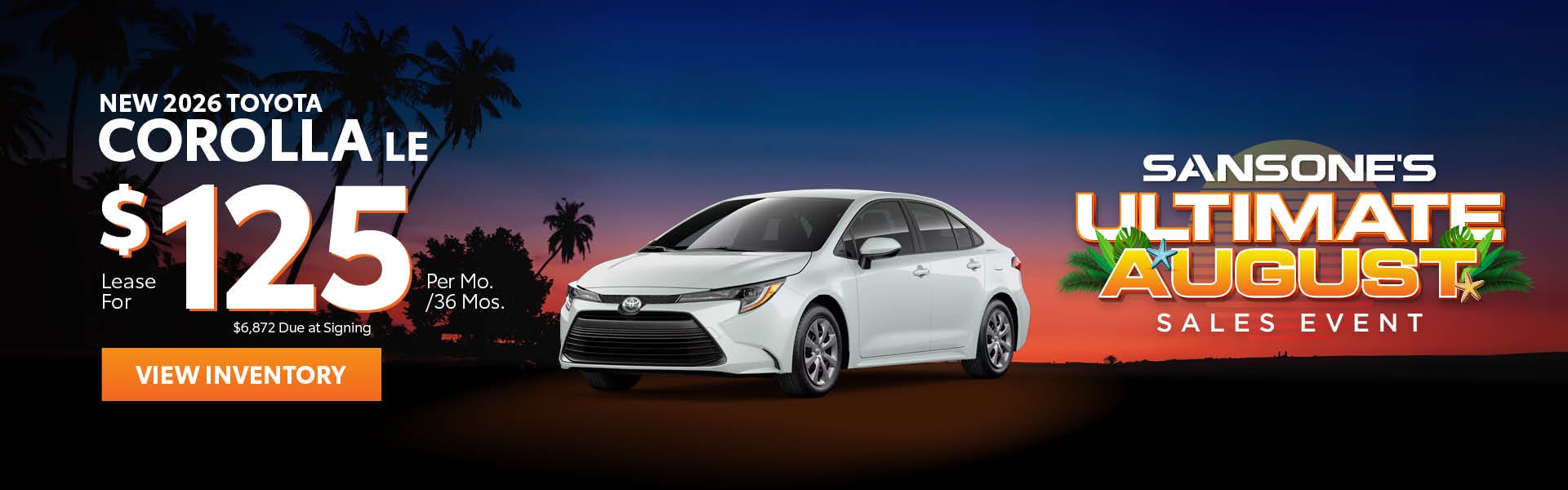 New 2026 Toyota Corolla LE 