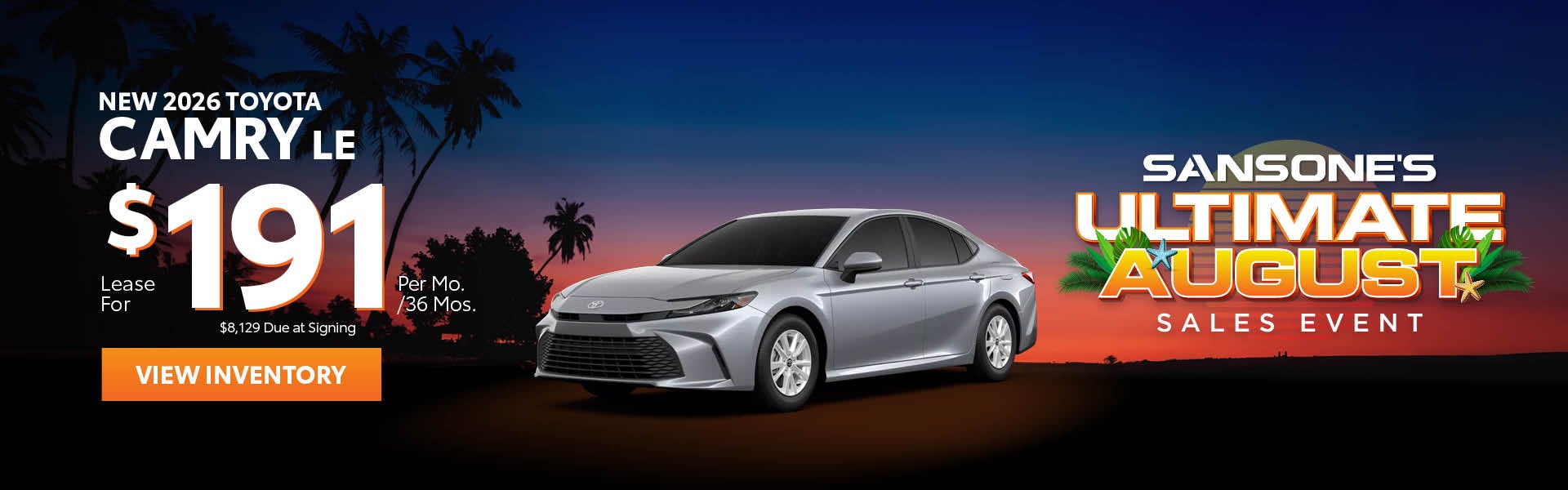 New 2026 Toyota Camry LE