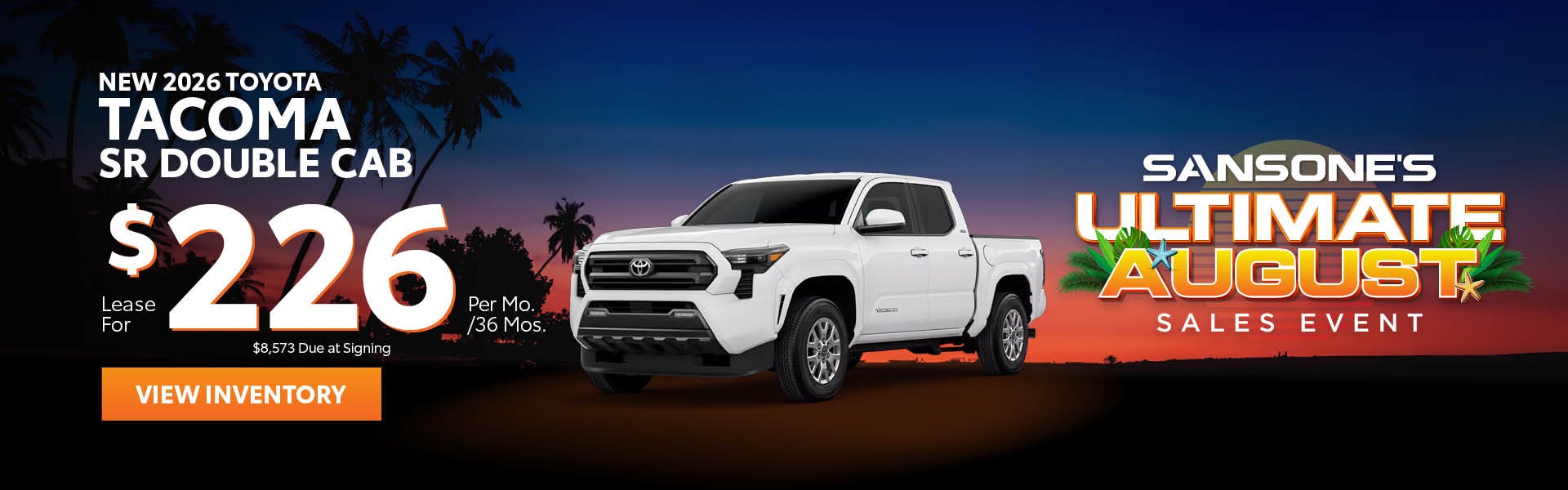 New 2026 Toyota Tacoma SR Double Cab