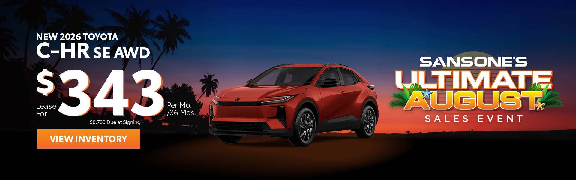 New 2026 Toyota C-HR SE AWD