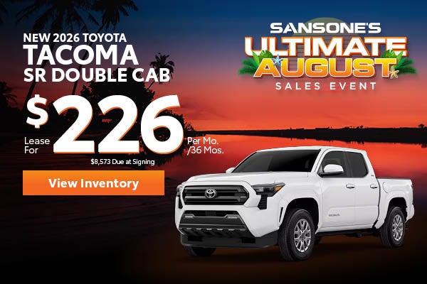 New 2026 Toyota Tacoma SR Double Cab