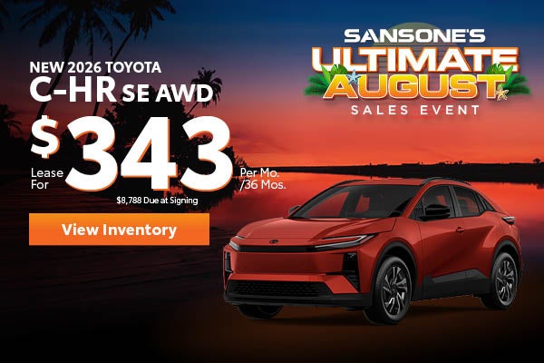 New 2026 Toyota C-HR SE AWD