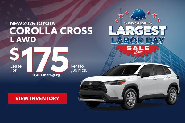 New 2026 Toyota Corolla Cross L AWD