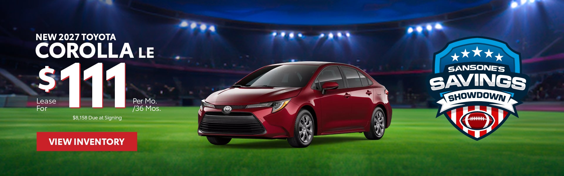 New 2027 Toyota Corolla LE
