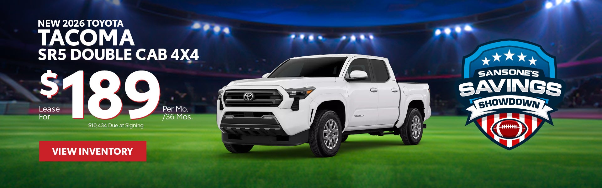 New 2026 Toyota Tacoma SR5 Double Cab 4x4