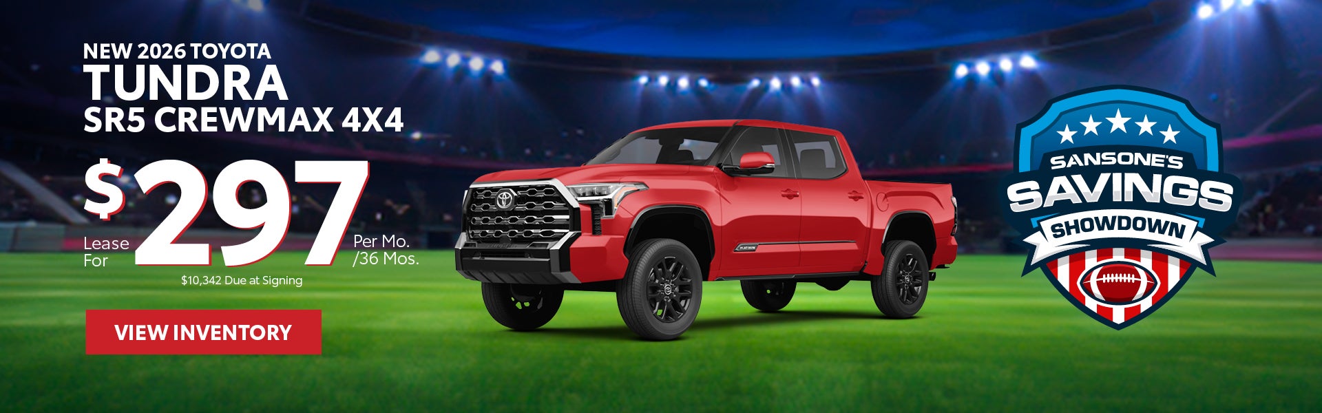 New 2026 Toyota Tundra SR5 CrewMax 4x4