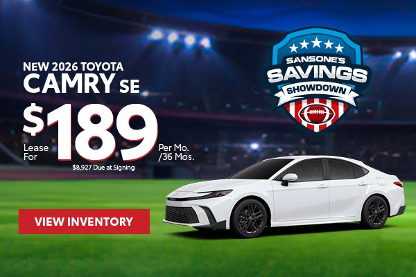 New 2026 Toyota Camry SE