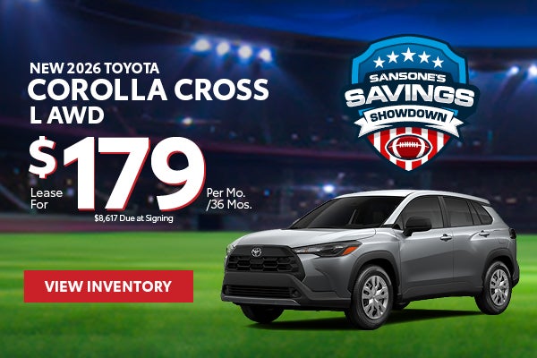 New 2026 Toyota Corolla Cross L AWD